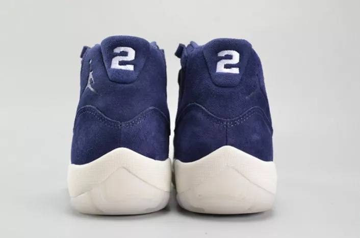 EasyMatch 5411 AIR JORDAN 11 RETRO DEREK JETER NAVY SUEDE 351792- 718
