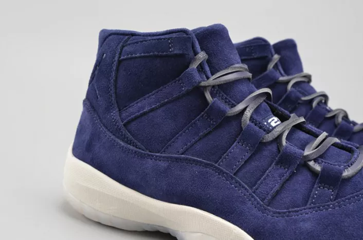 EasyMatch 5411 AIR JORDAN 11 RETRO DEREK JETER NAVY SUEDE 351792- 718