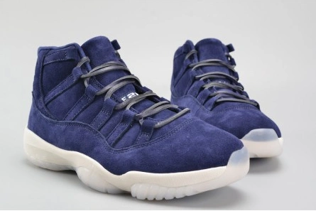 EasyMatch 5411 AIR JORDAN 11 RETRO DEREK JETER NAVY SUEDE 351792- 718