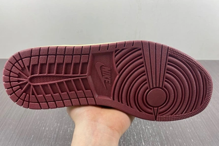 Comfortable 683 Jordan 1 Mid SE Tiki Leaf Team Red (Women's)  DZ2820- 102