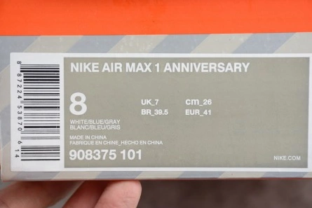 925 NIKE AIR MAX 1 ANNIVERSARY - 908375- DailyWear 1315