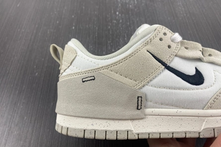 Refined 9942 Nike Dunk Low Disrupt 2 Pale Ivory Black (W) DH4402- 1043