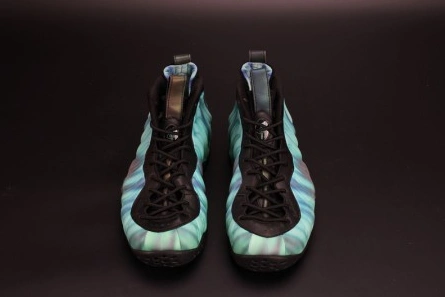 WellDesigned 3470 Nike Air Foamposite One "Northern Lights" Black Green mens 840559- 1542