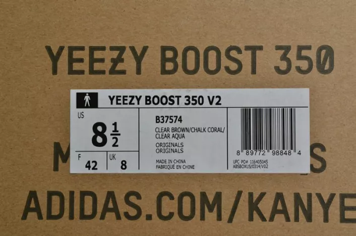 4899 Adidas Yeezy Boost 350 V2 Chalk Coral B StreetReady 1785