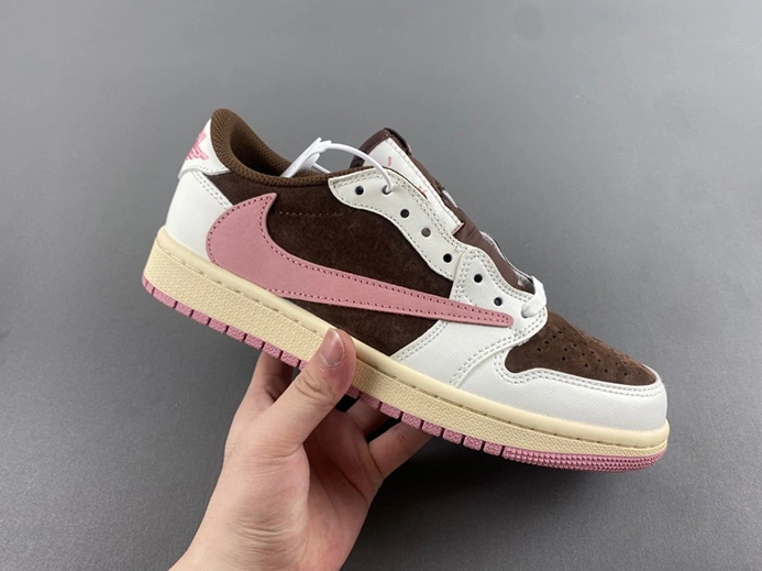 7381 Travis Scott x Air Jordan 1 Low OG DZ4137- Compact 34