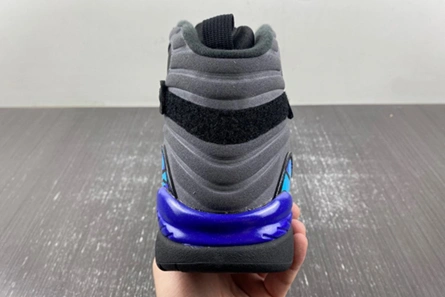 Stylish 768 Jordan 8 Retro Aqua  305381- 648