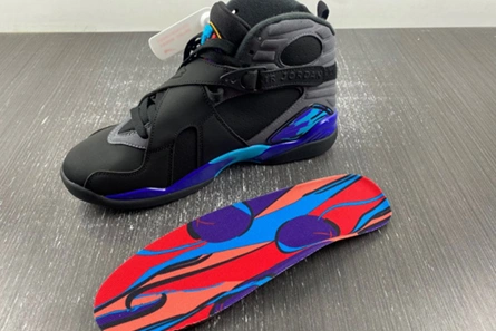 Stylish 768 Jordan 8 Retro Aqua  305381- 648