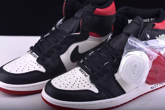 9810 Air Jordan 1 No Ls Not For Resale Varsity Red 861428- Bright 325