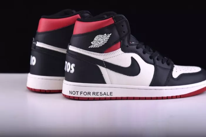9810 Air Jordan 1 No Ls Not For Resale Varsity Red 861428- Bright 325