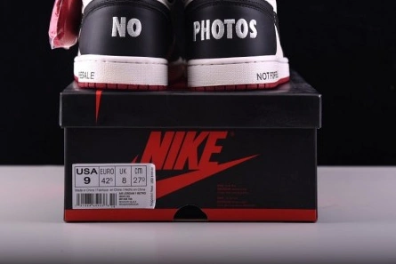 9810 Air Jordan 1 No Ls Not For Resale Varsity Red 861428- Bright 325
