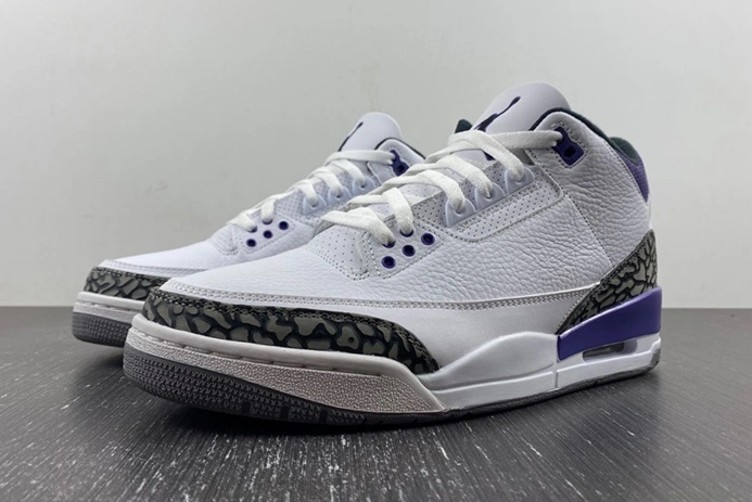 Modern 8793 Air Jordan 3 “Dark Iris” CT8532- 404