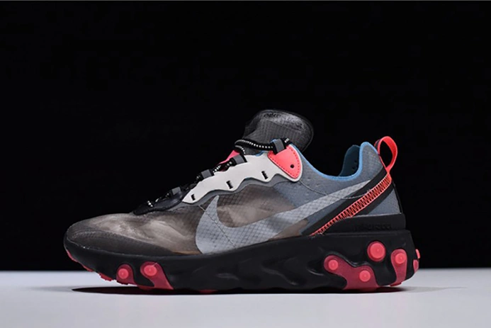 SmartChoice 8825 Nike React Element 87 Blue Chill Solar Red AQ1090- 1335