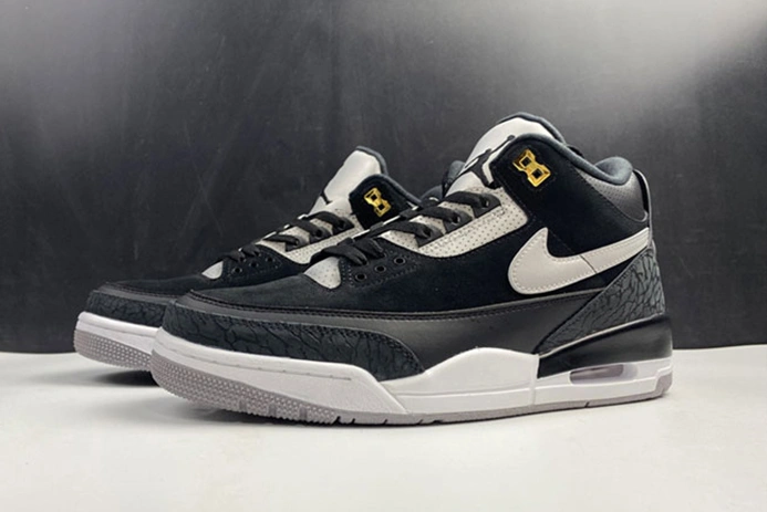 Reliable 951 Jordan 3 Retro Tinker Black Cement Gold CK4348- 408