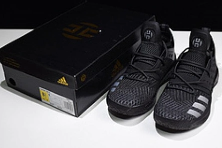 9595 adidas Mens Black Basketball Shoes James Harden Vol. 2 F WellDesigned 1947