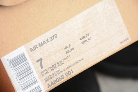 Unique 3364 Off-White X Nike Air Max 270 'Black' AA8058- 1974