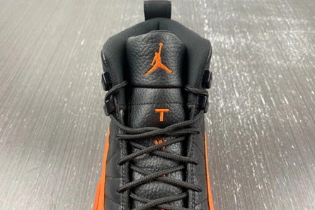 Comfortable 3631 Jordan 12 Retro Brilliant Orange (Women's)  FD9101- 738