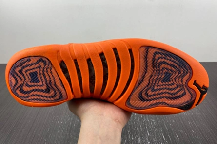 Comfortable 3631 Jordan 12 Retro Brilliant Orange (Women's)  FD9101- 738