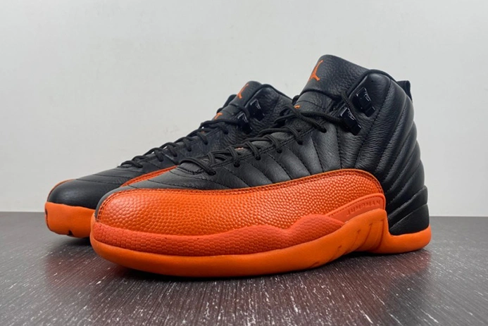 Comfortable 3631 Jordan 12 Retro Brilliant Orange (Women's)  FD9101- 738