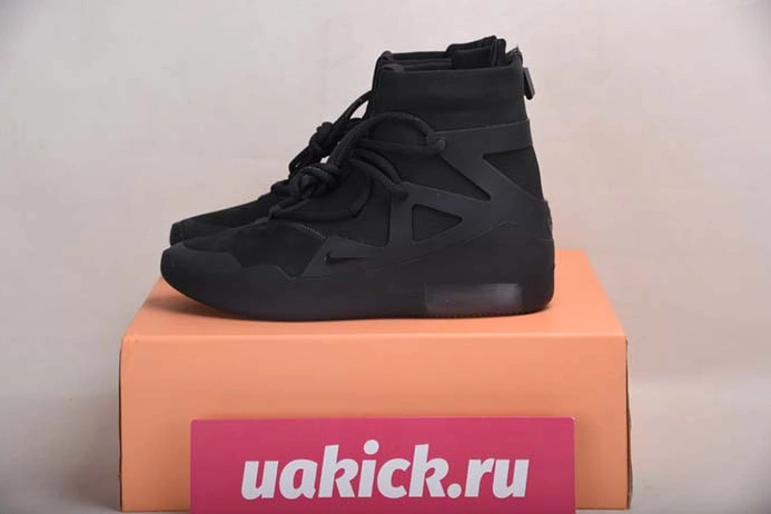 4922 NIKE AIR FEAR OF GOD 1 TRIPLE BLACK - AR4237- Reliable 1275