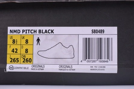 Functional 4663 Adidas NMD R1 PRICEKNIT Pitch Black Basf Boost MENS  S 1834