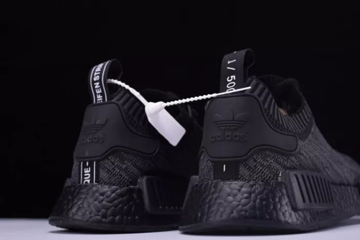 Functional 4663 Adidas NMD R1 PRICEKNIT Pitch Black Basf Boost MENS  S 1834