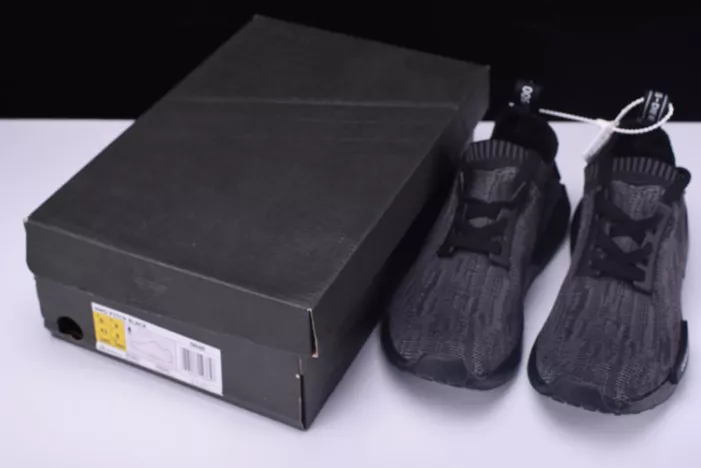 Functional 4663 Adidas NMD R1 PRICEKNIT Pitch Black Basf Boost MENS  S 1834