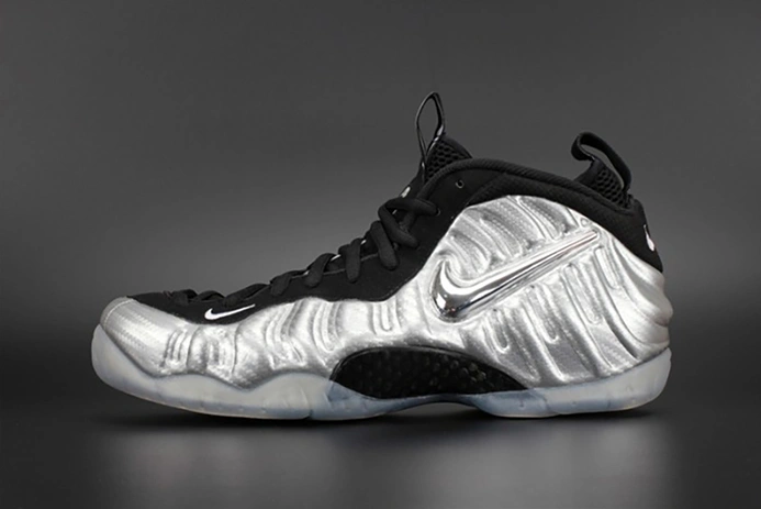 5109 Nike Air Foamposite Pro PRM "Silver Surfer" metallic silver mens 616750- WellDesigned 1536
