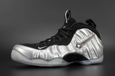 5109 Nike Air Foamposite Pro PRM "Silver Surfer" metallic silver mens 616750- WellDesigned 1536