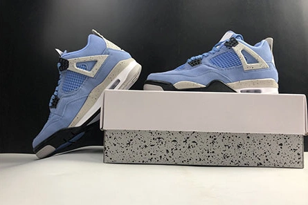 7090 Air Jordan 4 Retro University Blue CT8527- Bold 507