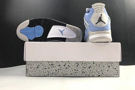 7090 Air Jordan 4 Retro University Blue CT8527- Bold 507