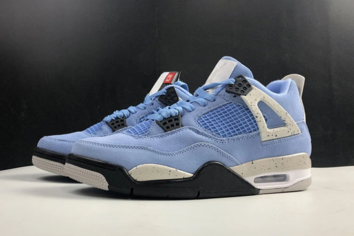 7090 Air Jordan 4 Retro University Blue CT8527- Bold 507
