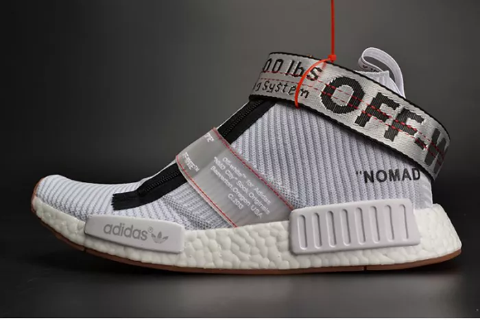 Sleek 2035 OFF-WHITE x adidas Originals NMD City Sock MENS BA 2001