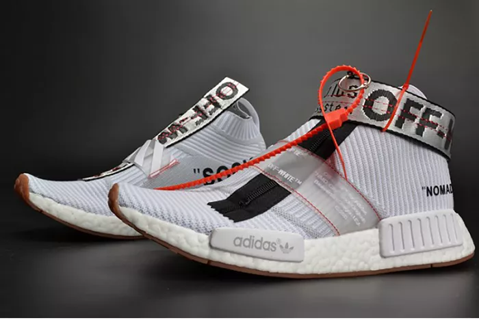 Sleek 2035 OFF-WHITE x adidas Originals NMD City Sock MENS BA 2001