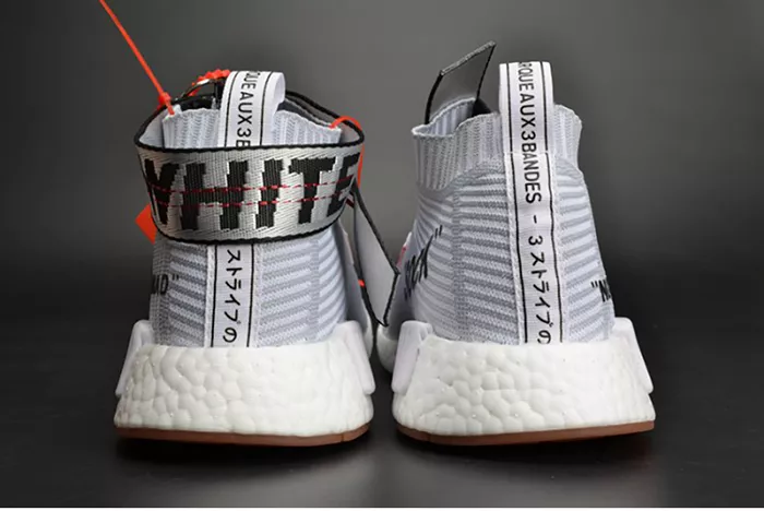 Sleek 2035 OFF-WHITE x adidas Originals NMD City Sock MENS BA 2001