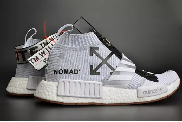 Sleek 2035 OFF-WHITE x adidas Originals NMD City Sock MENS BA 2001
