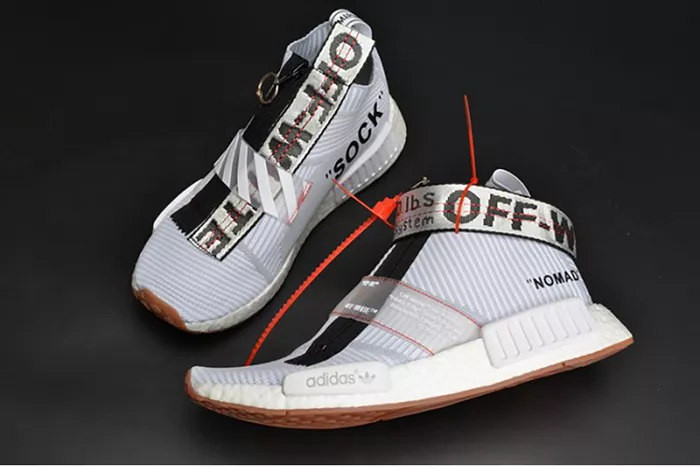 Sleek 2035 OFF-WHITE x adidas Originals NMD City Sock MENS BA 2001