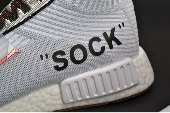 Sleek 2035 OFF-WHITE x adidas Originals NMD City Sock MENS BA 2001
