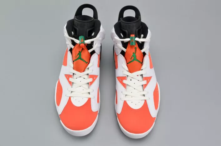 4757 Jordan 6 Retro Gatorade Like Mike White 384664- Breathable 655