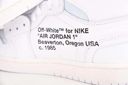 ModernLook 5806 Off-White Air Jordan 1 Retro High White AQ0818- 2020
