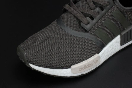 Durable 8103 ADIDAS NMD R1 W UTILITY GREY OLIVE MAROON  WOMENS BA 1826