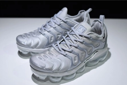 Lightweight 5651 Nike VaporMax Plus "Triple White" Pure Platinum mens  924453- 1472