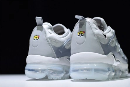 Lightweight 5651 Nike VaporMax Plus "Triple White" Pure Platinum mens  924453- 1472