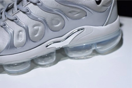 Lightweight 5651 Nike VaporMax Plus "Triple White" Pure Platinum mens  924453- 1472