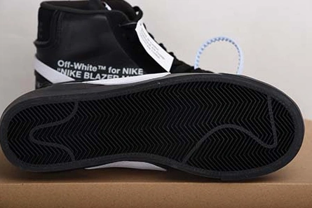1866 Off-White Nike Blazer Black AA3832- Unique 1667