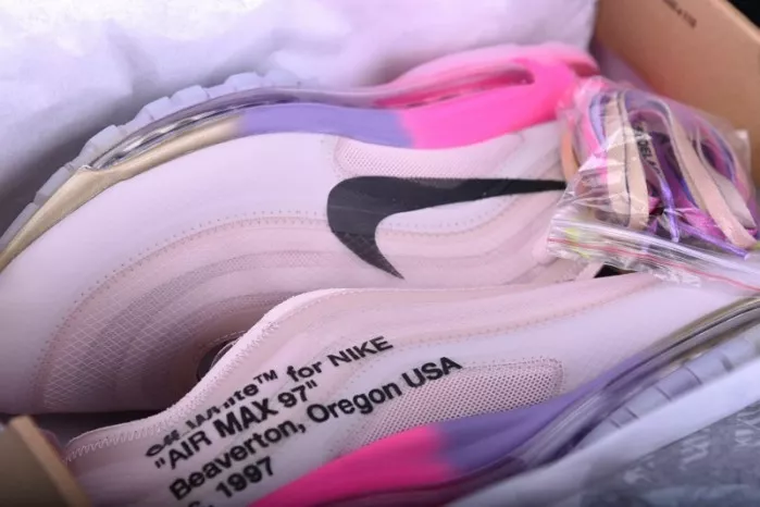 7072 Off-White Nike Air Max 97 Rose AJ4585- Trendy 1399