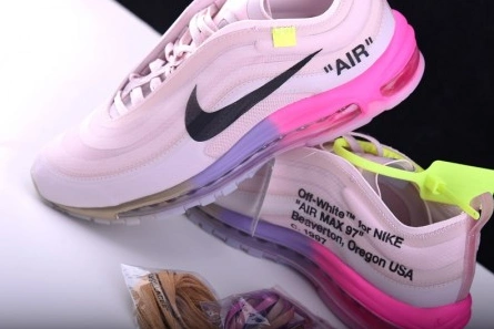 7072 Off-White Nike Air Max 97 Rose AJ4585- Trendy 1399