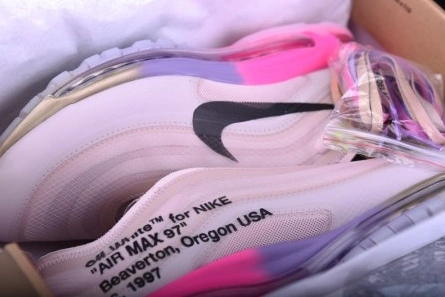 7072 Off-White Nike Air Max 97 Rose AJ4585- Trendy 1399