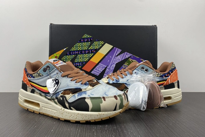 Reliable 2417 Nike Air Max 1x Concepts DN1803- 1301