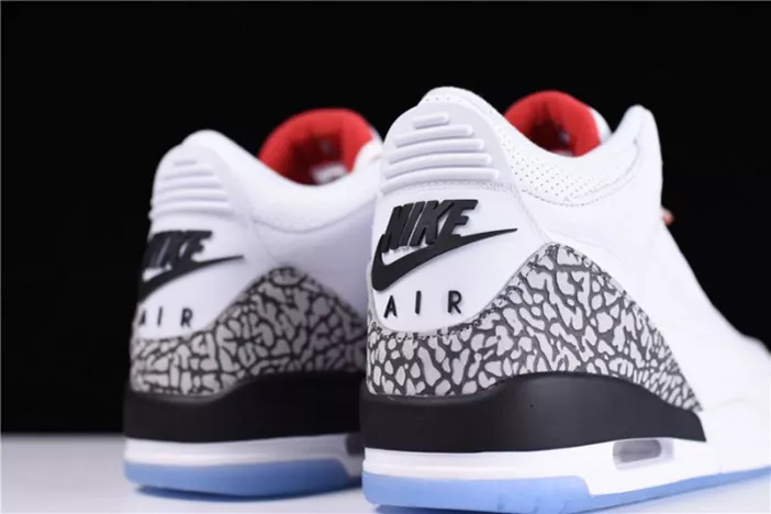 5977 AIR JORDAN 3 RETRO NRG "FREE THROW LINE" white mens 923096- Affordable 445