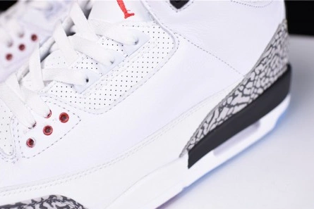 5977 AIR JORDAN 3 RETRO NRG "FREE THROW LINE" white mens 923096- Affordable 445